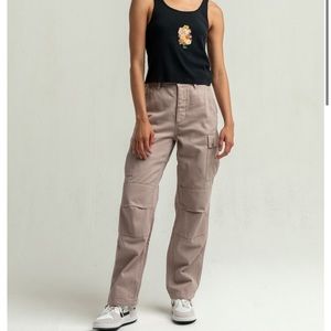 OBEY ADJUSTABLE CARGO PANTS SIZE: 25